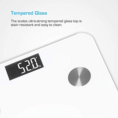 Active Era Digital Bathroom Bluetooth Scales Weight and Body Fat Fit