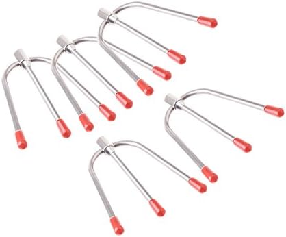 SEEYANG Replaceable Head of Marshmallow Roasting Sticks, Collapsible Roasting Skewers,Hot Dog Stainless Steel Fork for BBQ,Fire Pit,Camping,Campfire,Bonfire Kids (Accessories)