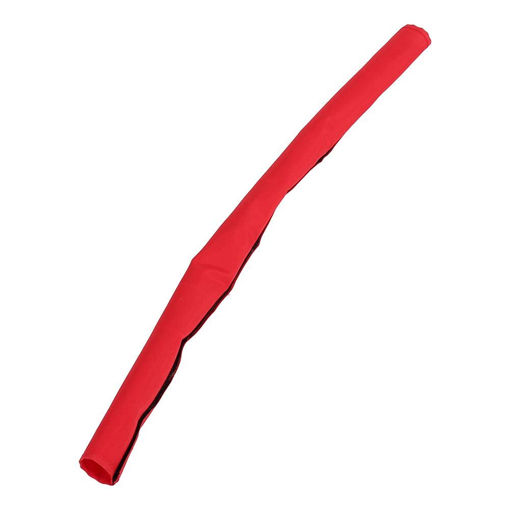 Wytino Baby Pushchair Handlebar Cover, Baby Pushchair Stroller Fabric Handle Bar Bumper Bar Handle Cover Chair Carriages Handle Protector(red)