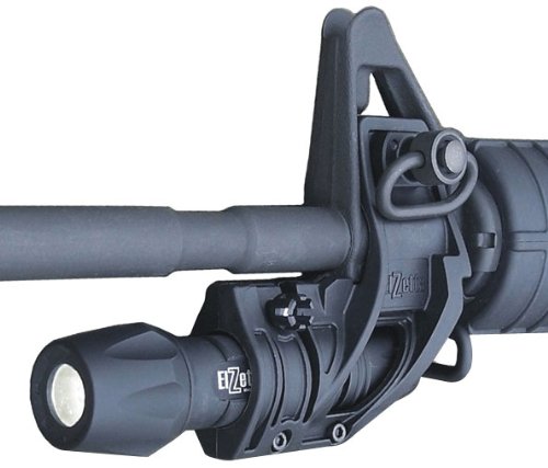 Elzetta ZFH1500B-T AR15 Tactical Flashlight Holder with Thumbscrew, Matte Black