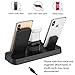 4 in 1 Wireless Charging Station for iPhone Apple Watch Charger Stand with iPhone Wireless Charger Stand Airpods Charging Dock Stand for iPhone X/XS/XR/8/7/6s/Plus, iWatch 4/3/2/1（Upgrade