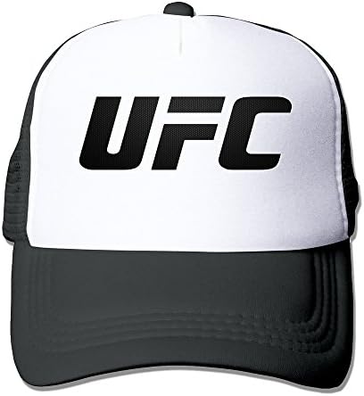 UFC Black Geo 2016 Fitted Hats Sun Cap Black