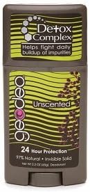 Geo Deo Deod Stick Nat Unscented 2.3 Oz
