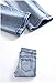 Boy's Stylish Moto Biker Skinny Ripped Wrinkled Stretch Fit Denim Jeans