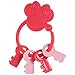 Disney Minnie Mouse Key Shape Keyring Teether, Multi