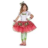 Strawberry Shortcake Tutu Prestige Costume, Medium (7-8)