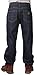 Outback Rider Men's Dark Indigo Flannel Lined Relaxed Fit Jeans