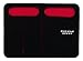 Five Star Locker Accessories, Magnetic Storage Pocket, Neoprene, Black/Red (72246)