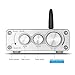 Nobsound G3 2 Channel Bluetooth 5.0 Amplifier , Class D Stereo Audio Amplifier , Mini Home Theater Power Amp , Digital Power Amplifier Receiver , 100W , Treble & Bass Control (Silver)thumb 2