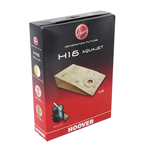 Hoover Lot de 5 sacs daspirateur H16 Aquajet