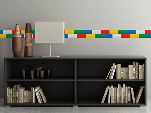 Brick Wall Border Fabric