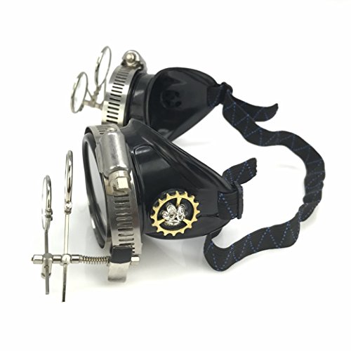Steampunk Victorian Goggles welding Glasses - Thumbnail 4