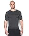 Under Armour Men's Freedom HeatGear Armour Short Sleeve Compression Shirt, Carbon Heather (090), Medium