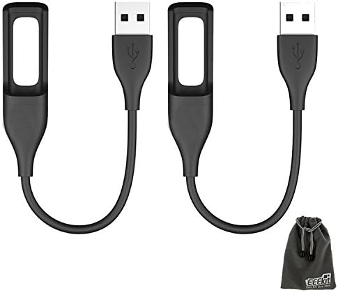 EEEKit Charging Solution Kit for Fitbit Flex Wireless Activity Wristband, 2 Packs USB Data Replacement Charger Charging Cables for Fitbit Flex