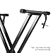 PARTYSAVING Pro Series Adjustable X Style Piano Keyboard Heavy Duty Premium Stand (Double-Braced X Style Keyboard)