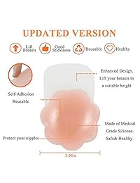 Cubierta de silicona para pezón, sin boquillas, para aceleración de pecho, reutilizable, para damaes