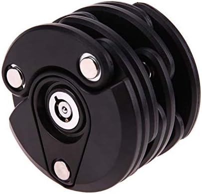 fsttm88 Lock Bike High Security Anti Theft Folding Chain Bicycle Cycling Mini 3 Keys