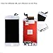 EXW for iPhone 6S LCD Display LCD Screen Digitizer Replacement 3D Touch Screen Frame Assembly Full Set for iPhone 6S 4.7 inch (White)