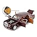 CLEVER BOYS 1:24 Scale Diecast Vehicle Model Toy Cars with Sound and Light Pull Back Power for Kids Adults.(Red)