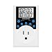 Timer Outlet, Nearpow Multifunctional Infinite Cycle Programmable Plug-in Digital Timer Switch with 3-Prong Outlet for Appliances, 15A/1800W