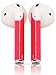 AirPod Skins Stylish and Protective Wraps - Covers for Your Apple AirPods (Red)