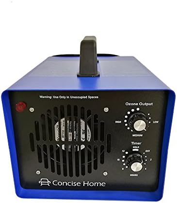Sanqiao Professional Grade Generator Air Purifier Ionizer & Deodorizer with UV Sterilizer and 3 Ceramic Ozone Plates