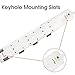 [UL Certified] EZOPower 6 Pivot + 2 Standard Multi Plug Outlet Surge Protector Power Strip, Electrical Extension Cord 3 Prong, Rotating, Heavy Duty, Low Profile, Travel, 6 Foot - White
