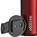 Insulated Travel Mug - Leak Proof Coffee Tumbler - Stainless Steel Vacuum Thermos - 14 Oz - Dark Scarlet by MateoJo …
