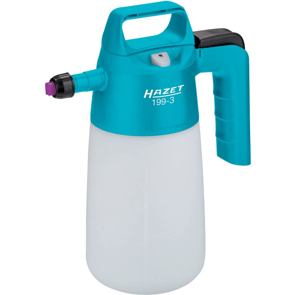 HAZET Pump Spray Bottle (Spray Bottle for Disinfecting Surfaces and Producing Permanent Foam, Suitable for Surfactants, 0.75 L Net Capacity, Viton Seals) 199-3