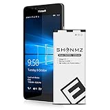 SHENMZ Nokia Lumia 950 Battery Replacement, 3200mAh Li-ion Extended Slim Battery for Microsoft Nokia Lumia 950 RM-1106 RM-1104, BV-T5E Phone Spare Battery [24 Month Warranty]