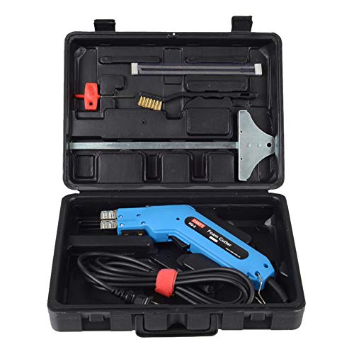 TABODD 12pc KD-5 Groove Foam Cutter Slot Electric Hot Knife Wire Grooving Electric Cutting Tool Accessories for Hot Cutting Fabric, Synthetics, Canvas, Cloth, Rope & Cord and Electric Heat(110V 150W) - Thumbnail 2