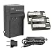 Turpow BP-511 BP-511A Battery Charger Set 2 Pack 2200mAh Replacement Battery Compatible with Canon EOS 50D 40D 30D 20Da 20D 10D 5D 300D Digital Rebel D30 D60 PowerShot G6 G5 G3 G2 G1 Pro 1 Pro 90