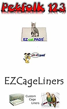 Bird Cage Liner EZ Cageliners Bird Cage Liners Plain and Coated Custom Cut to Order 150 Sheets (Plain up to 19x25)