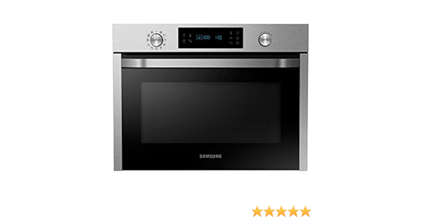 Samsung NQ50J3530BS Horno Compacto multifunción con Acabado Inoxidable  antihuellas de 55,5 cm : Amazon.es: Grandes electrodomésticos