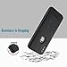 iPhone X Case, iPhone 10 Case, Obaska Leather Thin Slim Fit Cover Flexible Soft Shell [Support Wireless Charging] [Anti Scratch] [Shockproof] for Apple iPhone X / iPhone 10 - Black