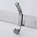 KES SUS 304 Stainless Steel Towel/Coat Hook Rack Rail Shelf with 7 Hooks Robe Hanger Bathroom Storage Organizer Wall Mount, Brushed Finish, AH203H7-2