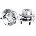 ECCPP Wheel Hub Bearing Front fits for Dodge Ram 1500 1994 1995 1996 1997 1998 1999 2-Wheel ABS 4WD 4x4 Only 5 Lugs 515006 2pcs