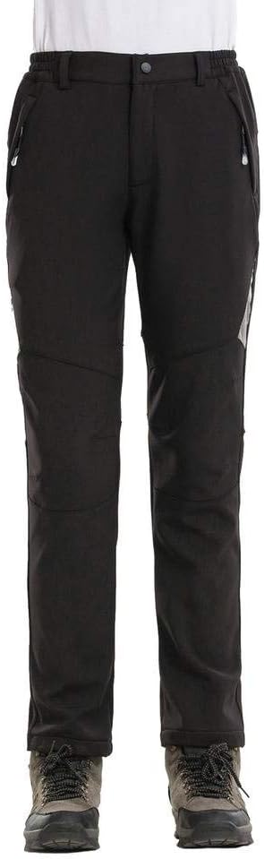 Geval Women's Outdoor Windproof Waterproof Softshell Fleece Snow Pants