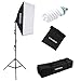 1350W Photography Lighting Softbox Lighting Kit Continuous Photo Video Lighting System with Sandbag and 5500K Bulb 20