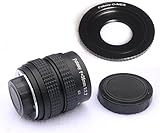 Fotasy N3517 35MM F1.7 TV Movie Lens and Adapter Kit for Sony NEX E-Mount Cameras