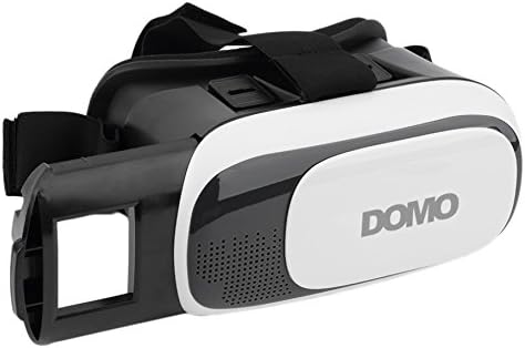 DOMO nHance VR9 for Smart Phones Upto 3.5" to 6" Screen 3D Video VR Headset Google Cardboard Universal Virtual Reality - Inspired by Oculus Rift and Samsung Gear for Lenovo K4 Note K5 Note Vibe X3