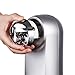 Electric Can Opener with Bottle Opener Pop Top Opener Knife Sharpener, Extra-Tall for All Standard Size, Smooth Edge Can Opener, Chrome Coating