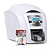 Magicard Enduro 3e Dual Sided ID Card Printer & Supplies Bundle with Card Imaging Software (3633-3021)