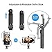 Selfie Stick, Extendable Selfie Stick Tripod with Wireless Remote Tripod Stand 360°Rotatable Phone Holder for iPhone X/iPhone 8/8 Plus/iPhone 7/7 Plus, Galaxy S9/S9 Plus/S8/S8 Plus/Note8, Huawei up to
