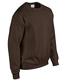 Gildan 7.75 oz 50/50 Crew Neck - Dark Chocolate XL