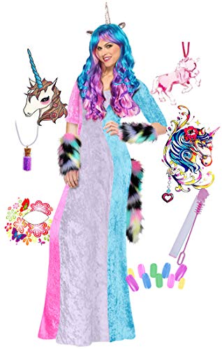 Plus Size Princess Costumes Pattern - Lavender & Pastels Unicorn Plus Size