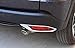 Yingchi 2Pcs Chrome Rear Fog Light Lamp Frame Cover Trim Strip for Honda HRV HR-V 2016 2017 2018