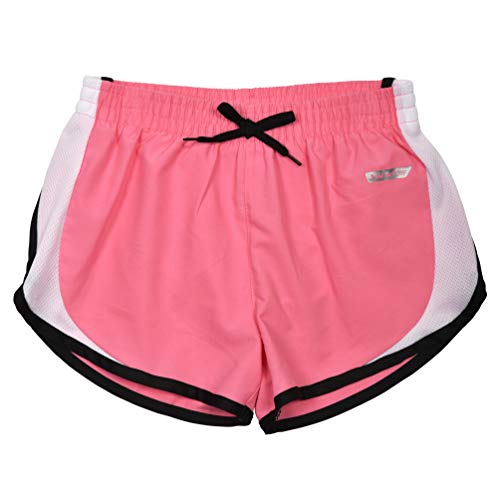 Hind Kids Girls 4-Pack Athletic and Running Activewear Shorts