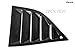 Vicrez LV Quarter Window Louvers vz100861 For Dodge Challenger SRT Hellcat 2008-2019