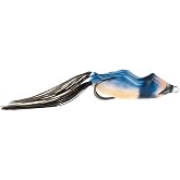 SNAG PROOF Bobby's Perfect Frog | Versatile Hollow Body Topwater Lure | Swallow, 3-Inch, 5/8 oz